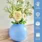 Metal Flower Vase Large | Blue - Behoma