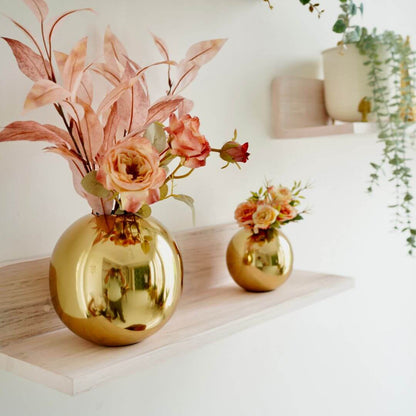 Metal Flower vase, Set of 2