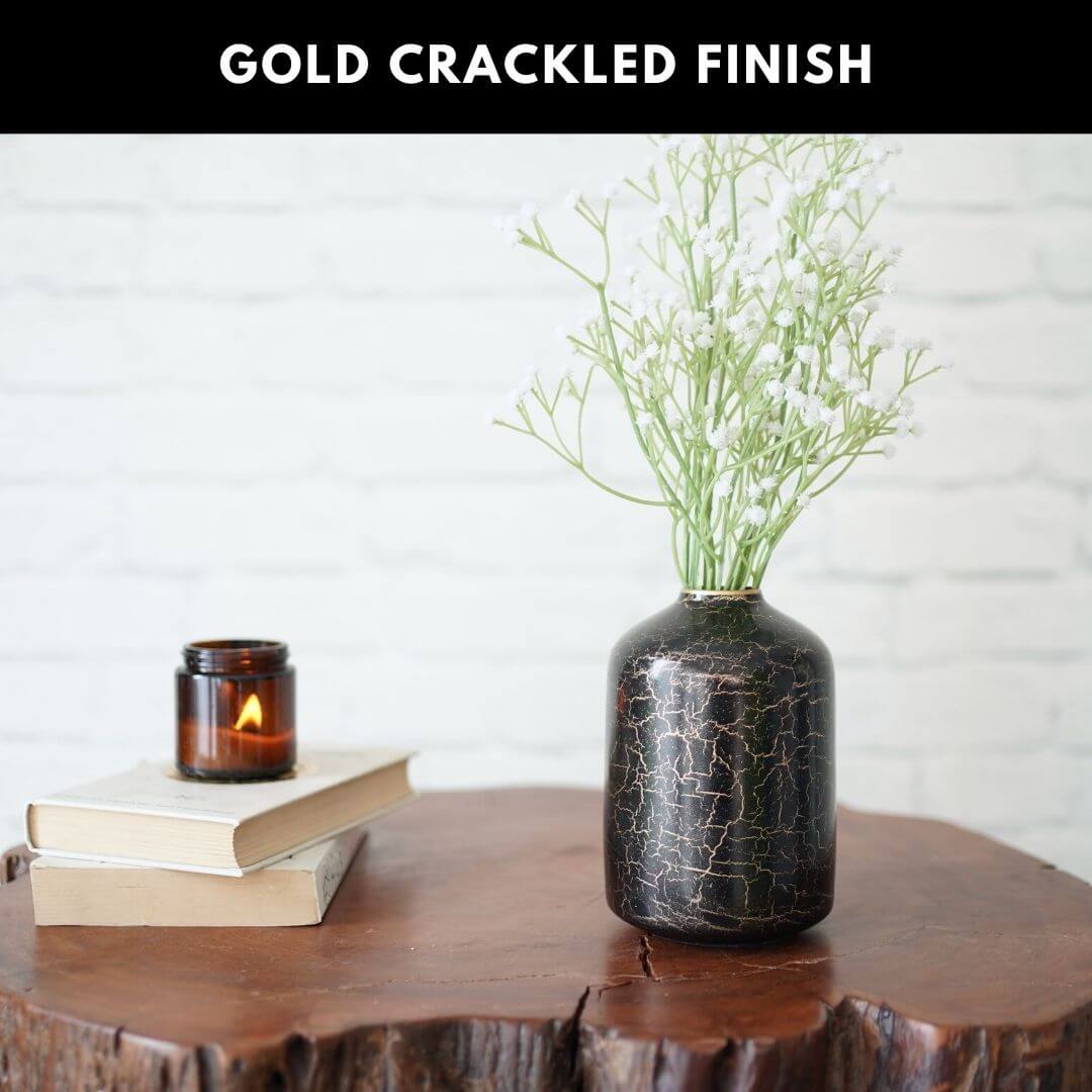 Metal Flower Vase - Behoma