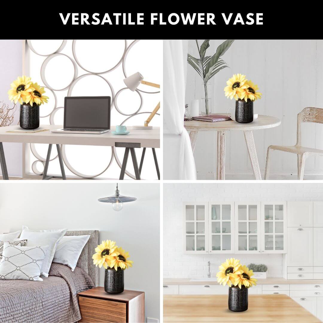 Metal Flower Vase - Behoma