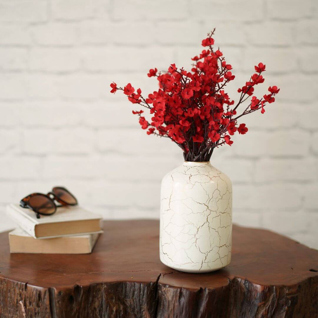 Metal Bottle Flower Vase - Behoma
