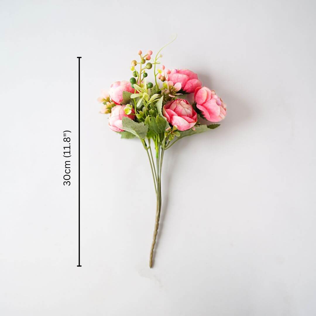 Off-white Metal Flower Vase | Crackled
