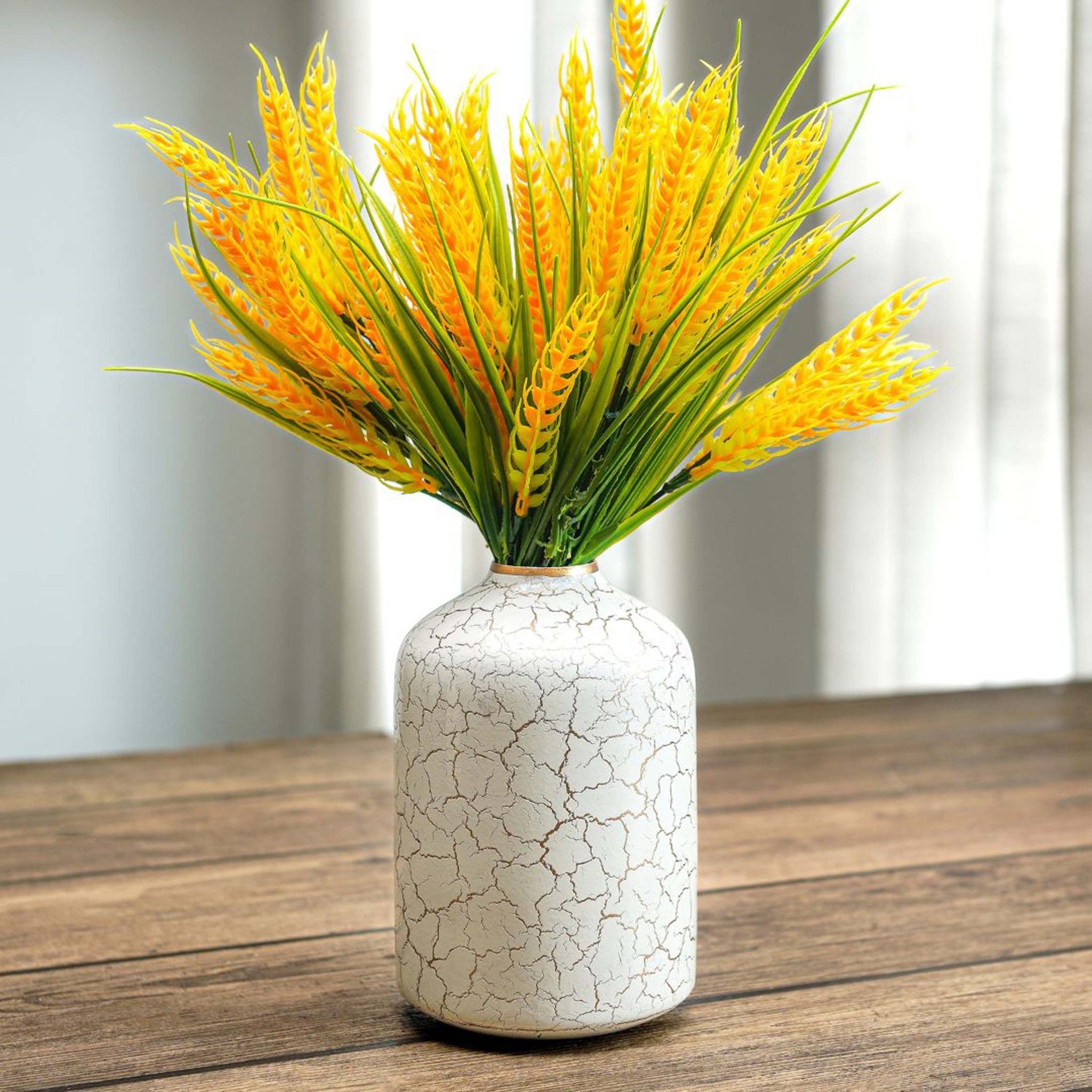 Metal Bottle Flower Vase - Behoma