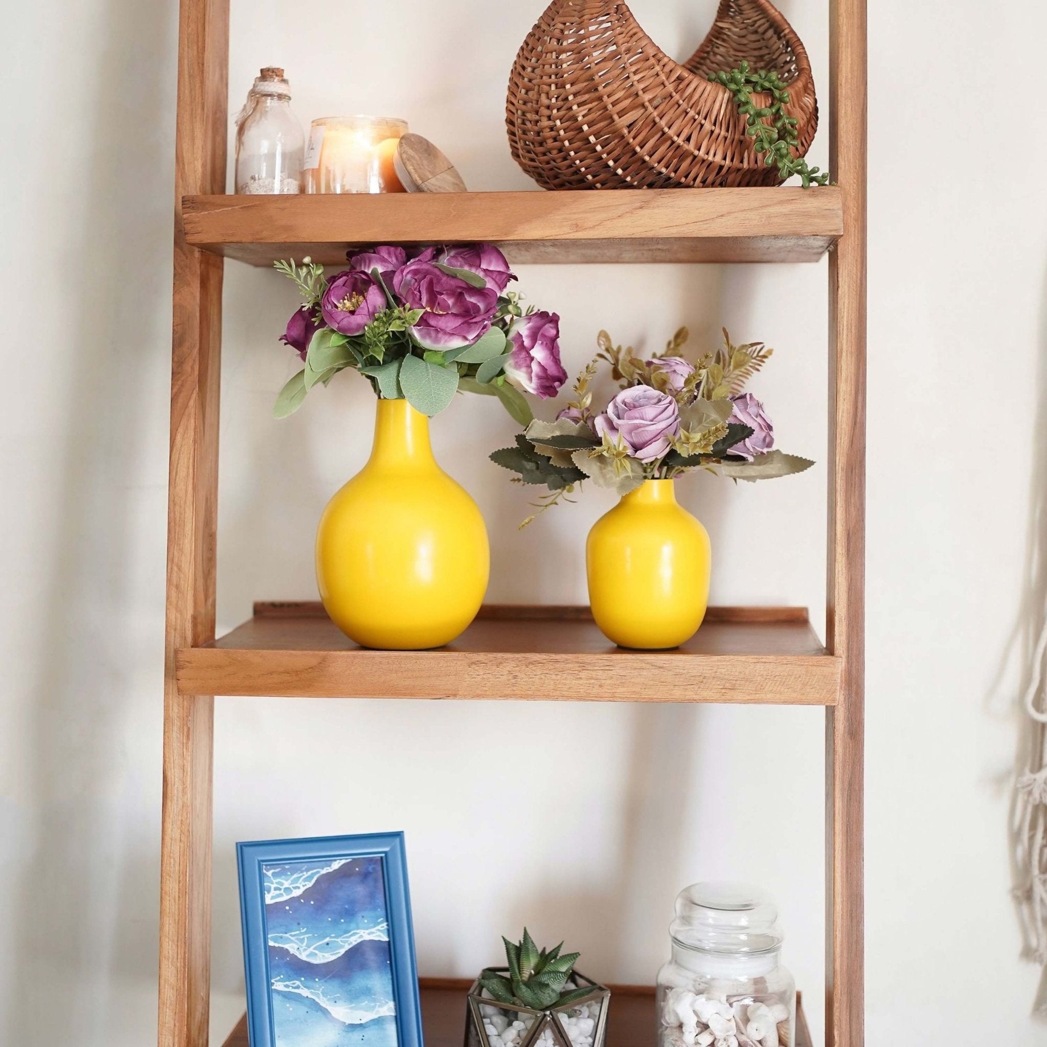 Metal flower Vase set of 2 - Behoma