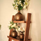 Metal Bud Vase, Antique Gold finish, Set of 3 - Behoma
