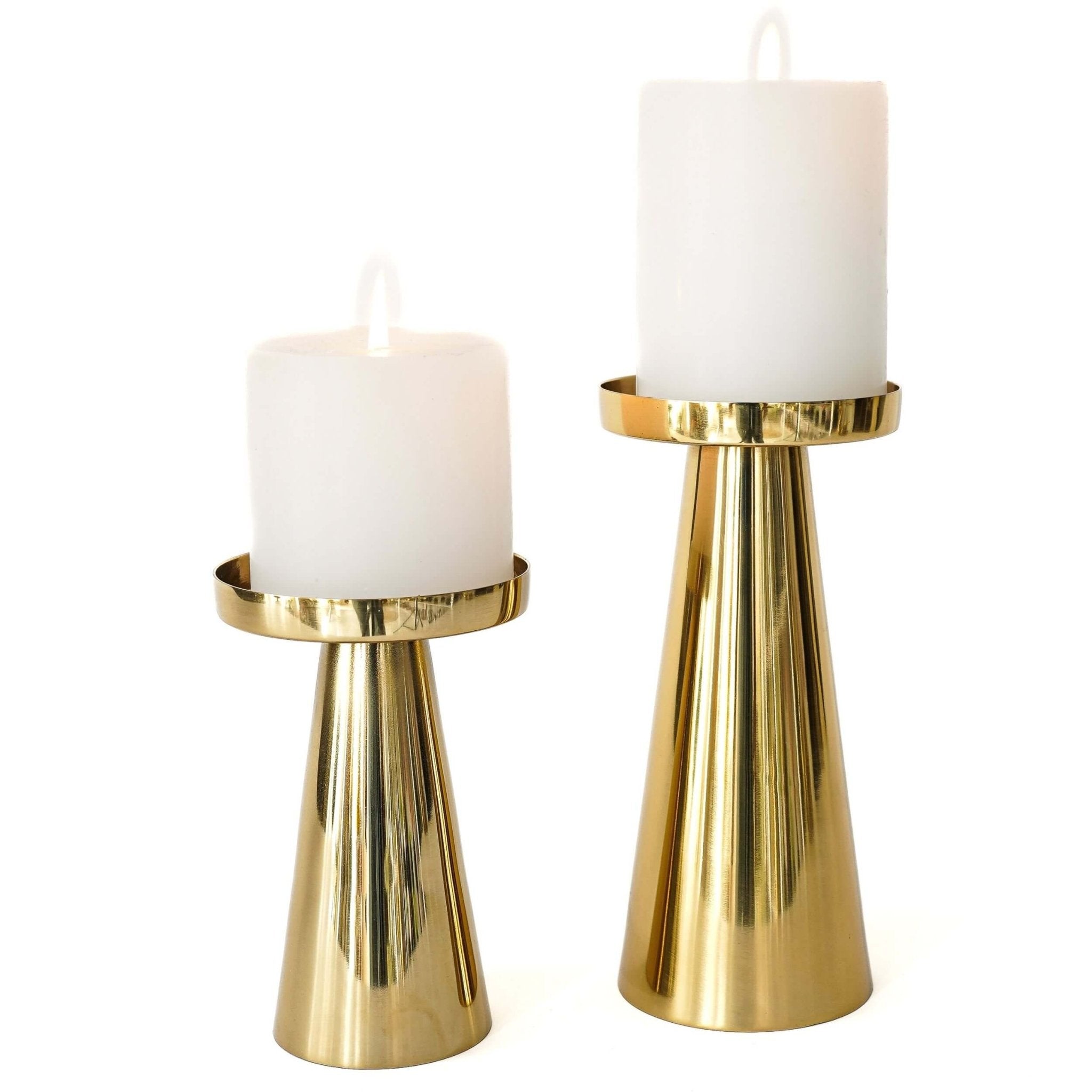 Golden Candle Stand Gift Set