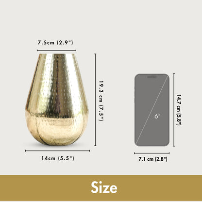 Metal Vase, Unique Gifts for Her, Women's Day Gift