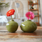 Metal Flower Vase | Small - Behoma