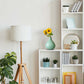 Metal Flower Vase | Sea Mist Green - Behoma