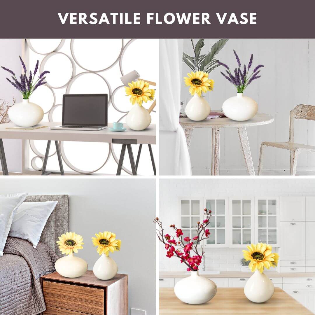 Metal Flower Vase | Sea Mist Green - Behoma