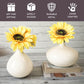 Metal Flower Vase | Sea Mist Green - Behoma