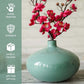 Metal Flower Vase | Sea Mist Green - Behoma