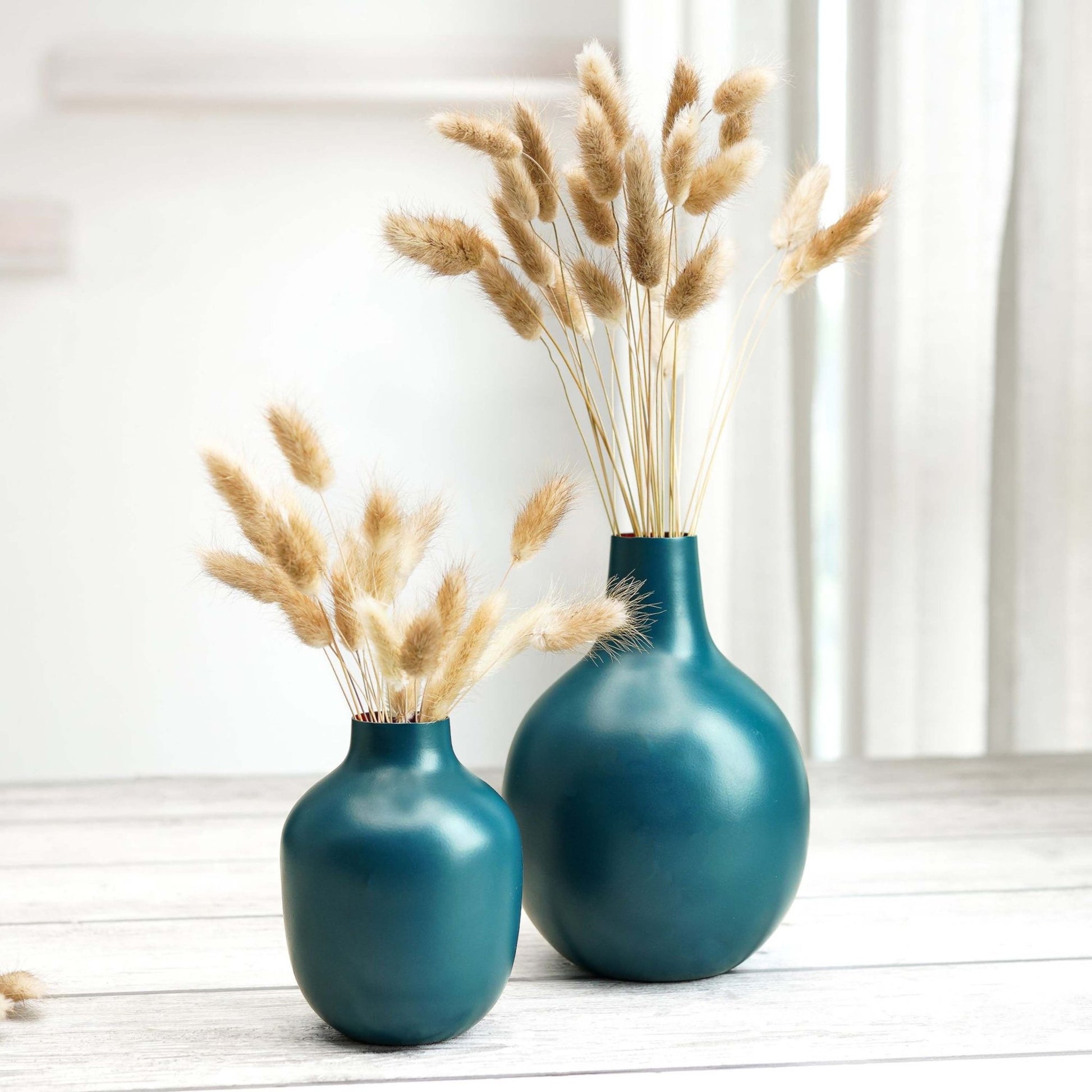 Metal Flower Vase Set of 2 | Behoma