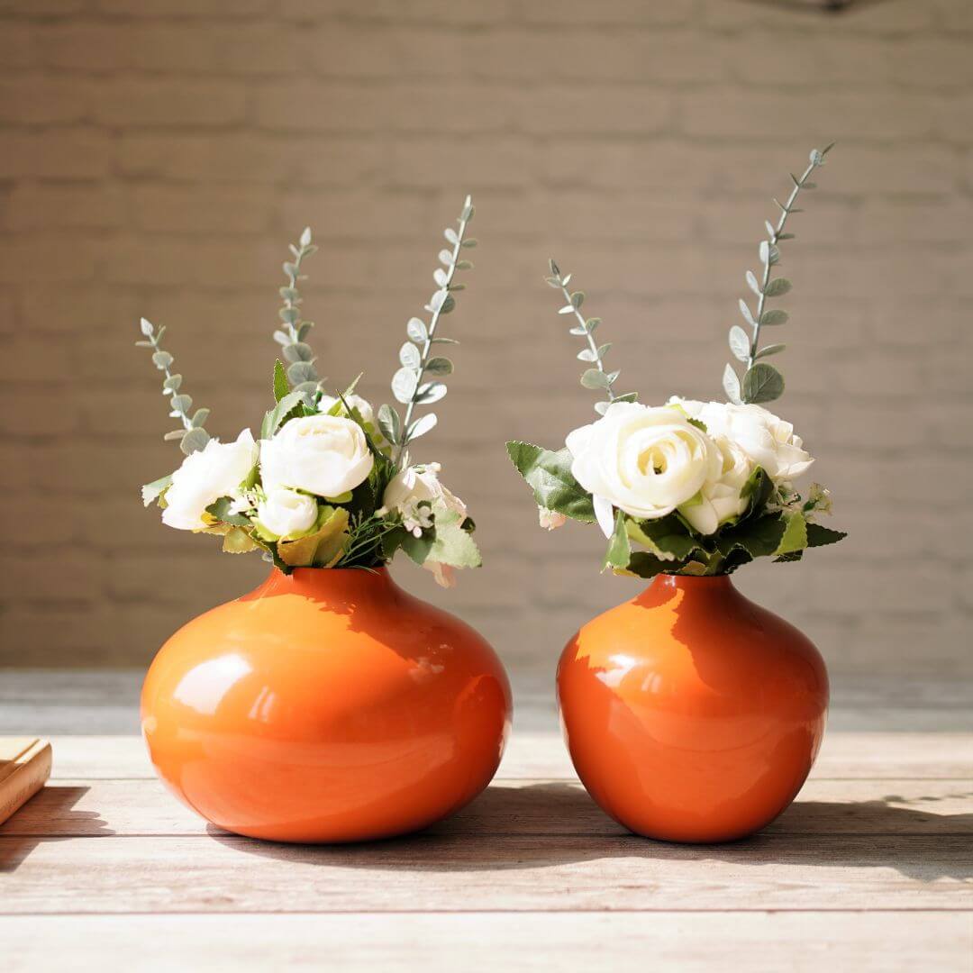 Metal Flower Vase Set | Behoma