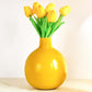 Metal Flower Vase | Yellow - Behoma