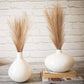 Metal Flower Vase Set | White - Behoma