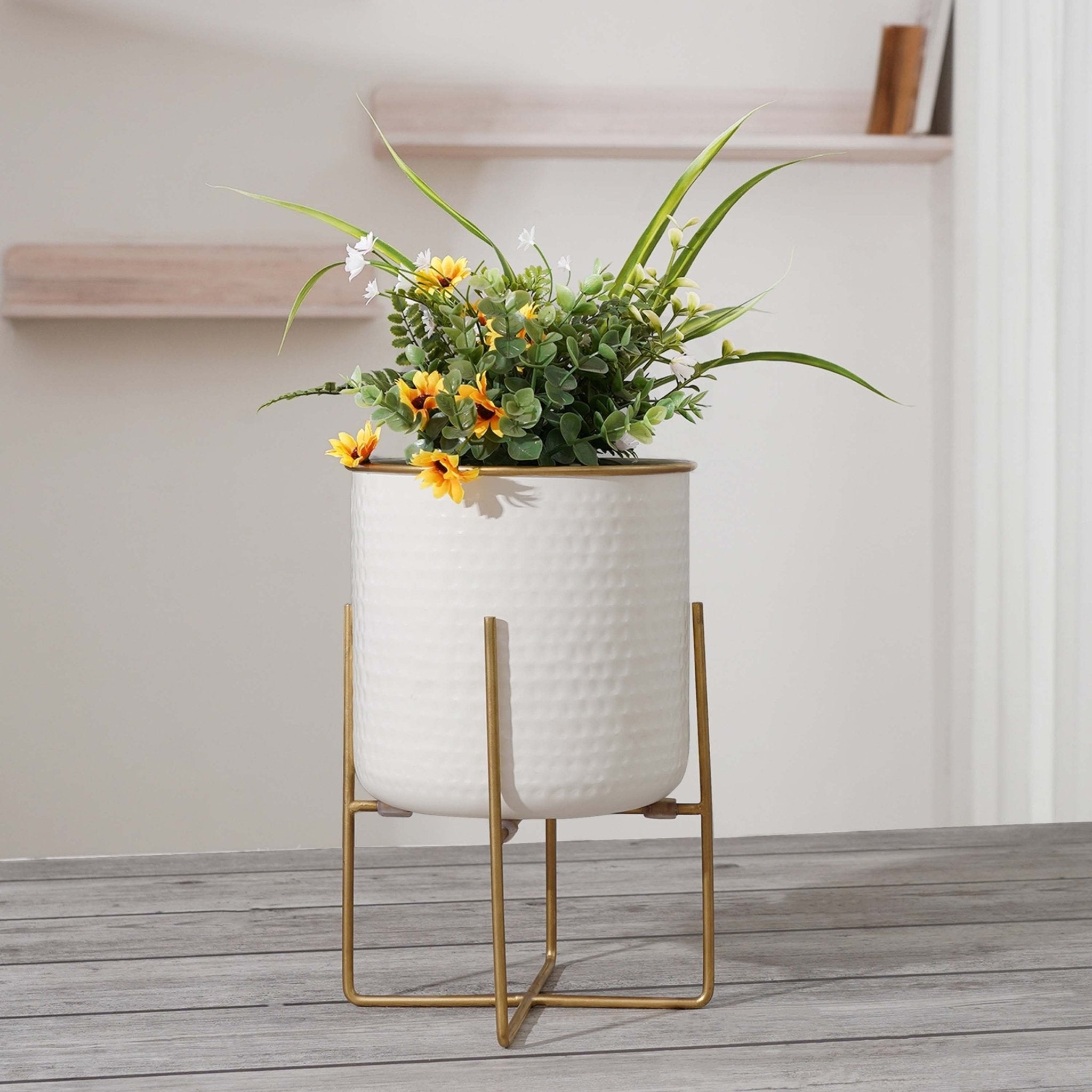 Metal Planter - Behoma | Housewarming Gift | Wedding Gift