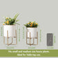 Hammered Planter Set
