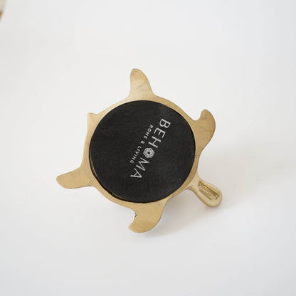 Metal Pair of Turtle Figure Ornament - Behoma