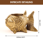 Metal Peacock Candle Holder - Behoma