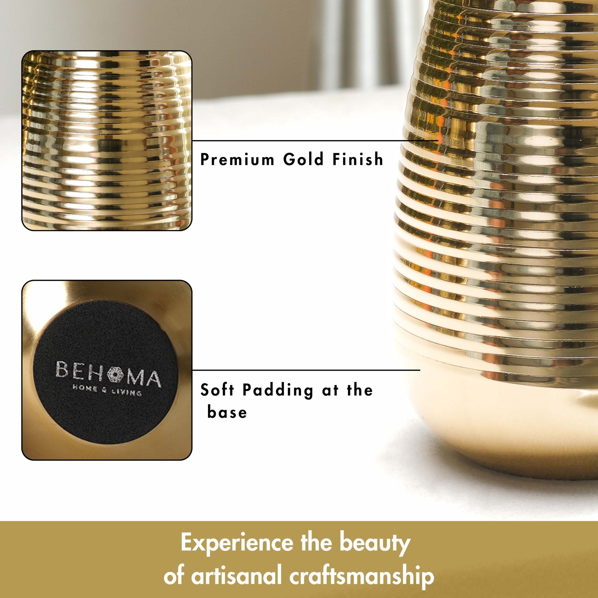 Metal Vase, Gift for Wife, Women's Day Gift