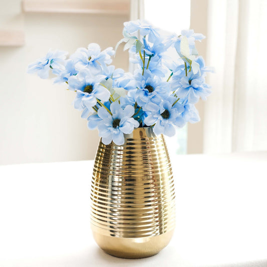 Metal Vase, Gift for Wife, Women's Day Gift