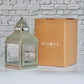 Miami Lantern, Rustic Dusk Green - Set - 11.4'' & 10.8'' - Behoma
