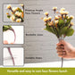 Mini Rose's Flower Bouquet, (Faux Flowers) - Behoma