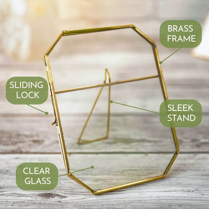 Floating frame, glass photo frame, wedding gifts, anniversary gifts, birthday gift, gift ideas