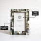 Metal Photo Frame, gifts for men, birthday gift, gift ideas