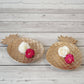 Pineapple Metal Tray, Set of 2 - Behoma