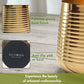 Ribbed Metal Planter, Small - Behoma