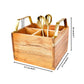 Wooden Cutlery Holder - Behoma